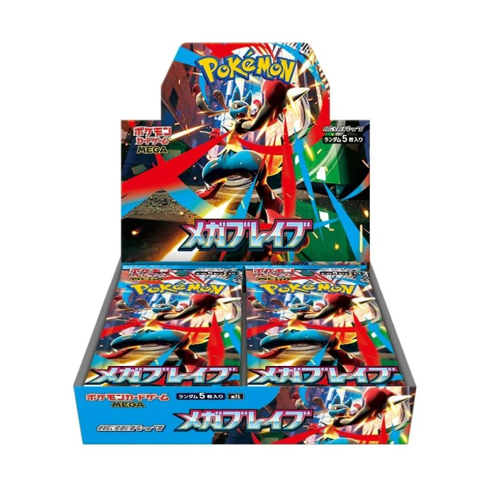 PRE-ORDER Mega Brave Booster Box – M1L