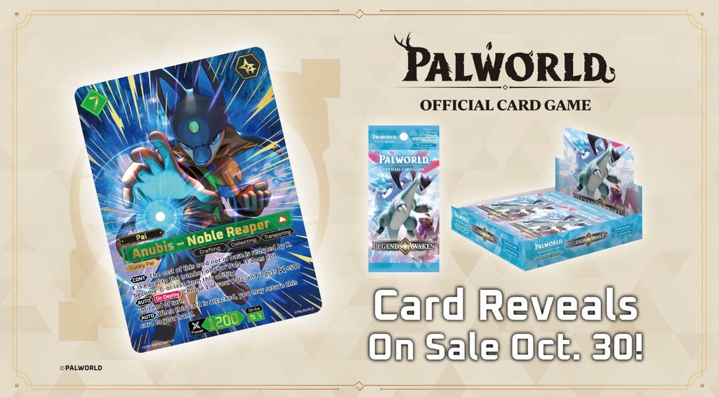 Pre-Order: Palworld OFFICIAL CARD GAME: Legends Awaken BP02 Booster Box (English) OCTOBER 30th