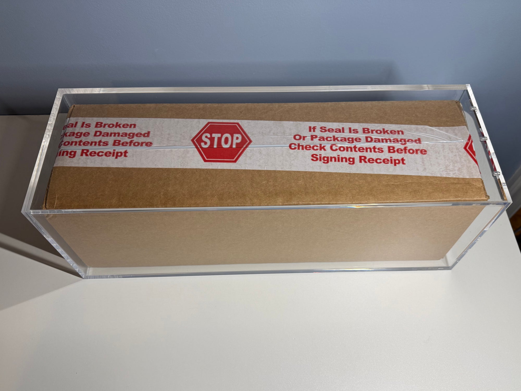 Pokémon Booster Box Sealed Case (6 Boosters) Acrylic Display Case