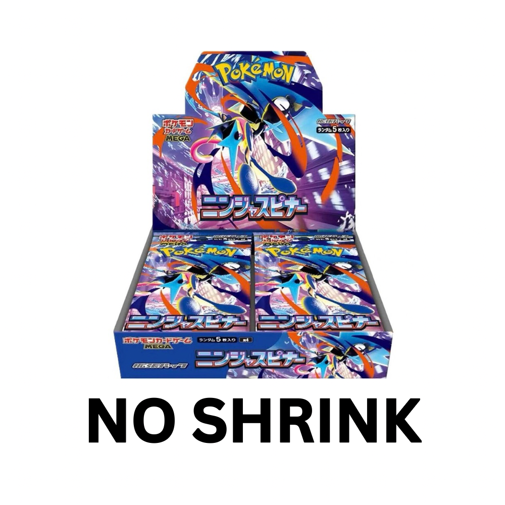 Pokémon: MEGA Ninja Spinner M4 Booster Box — Mega Evolution Series — NO SHRINK (Japanese)
