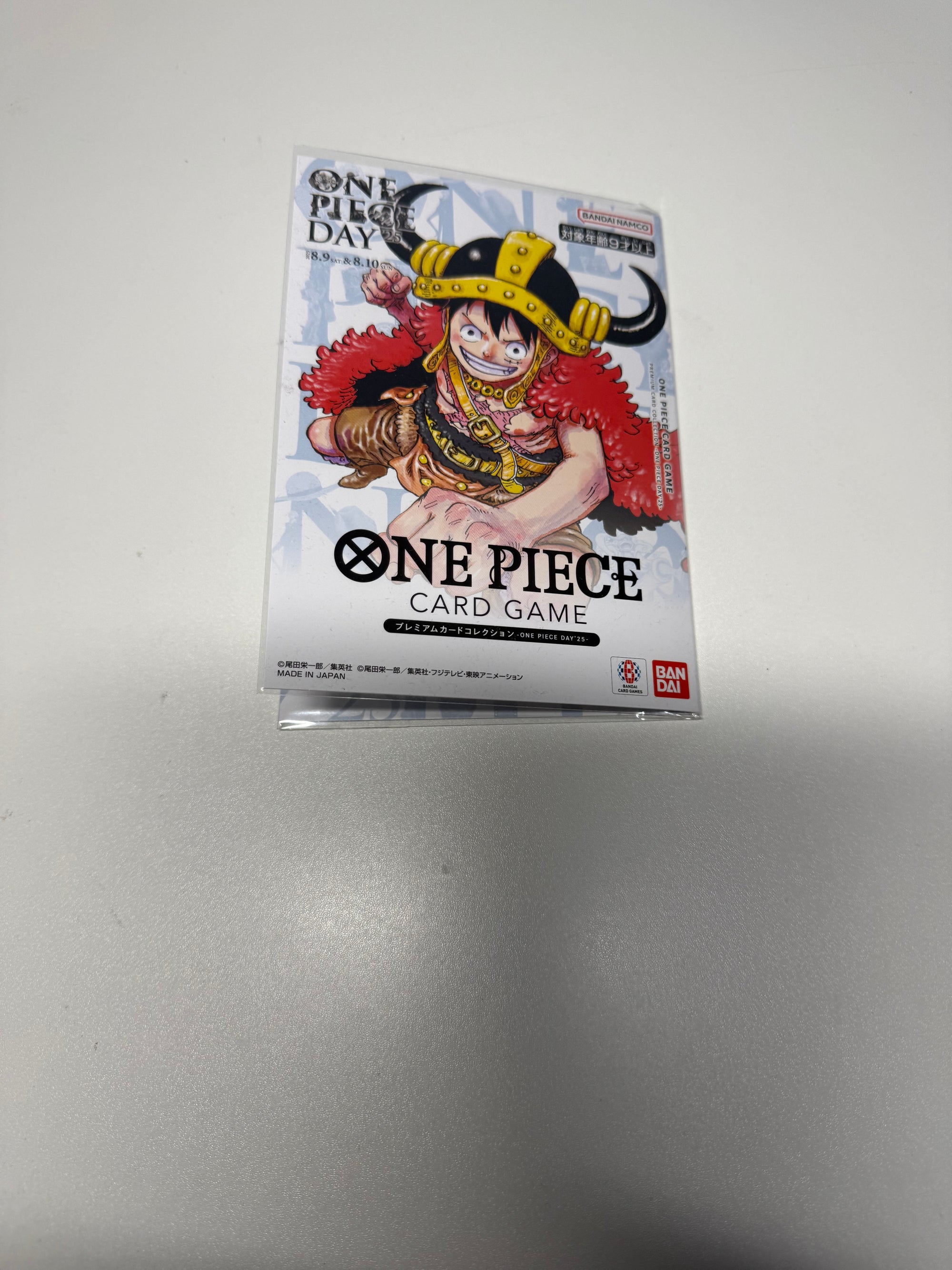 One Piece Day 2025 Promo Set Monkey D. Luffy P-110 Japanese SEALED