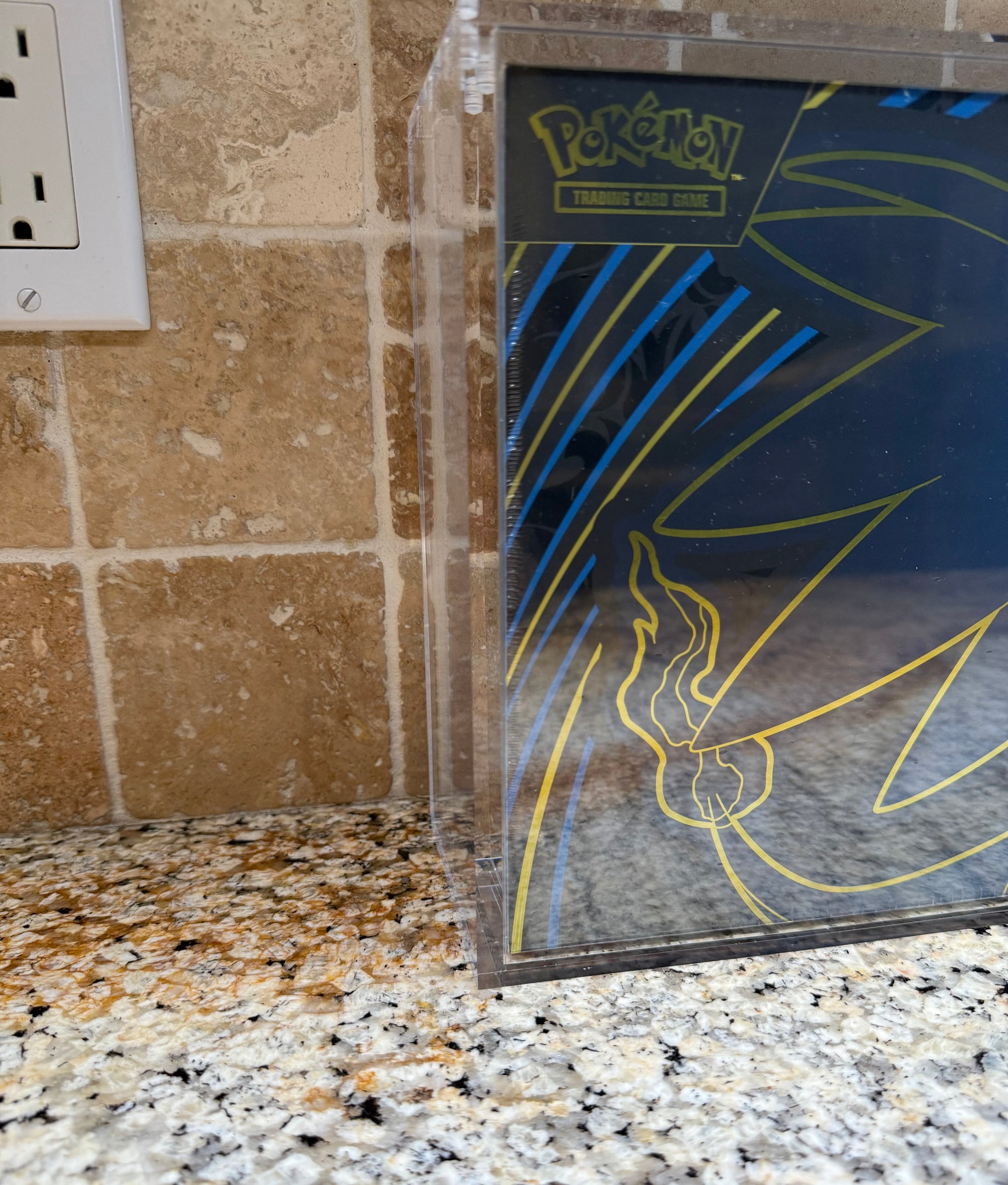 Pokémon Mega Charizard X UPC Acrylic Display Case