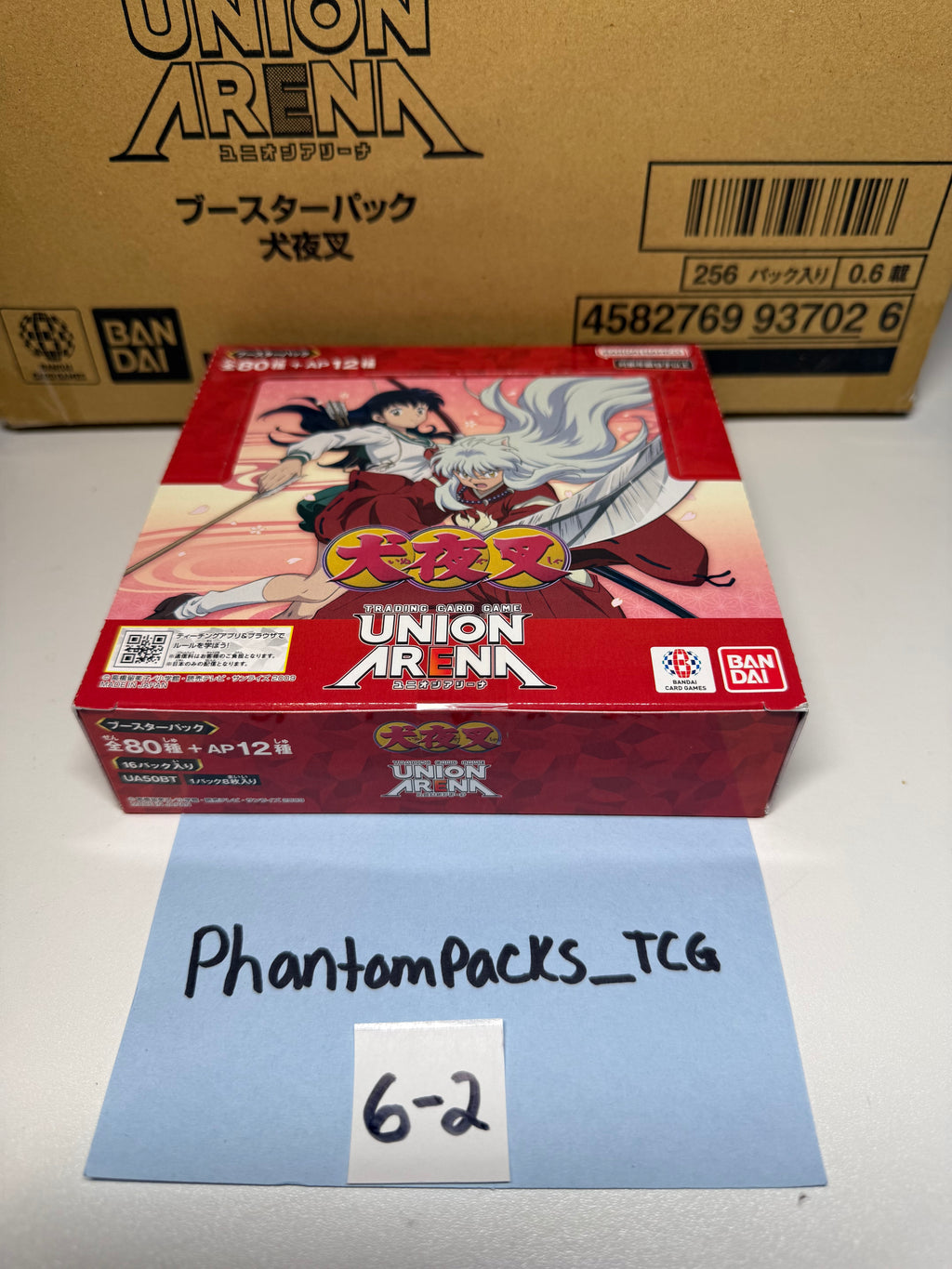 Union Arena Inuyasha UA50BT Booster Box Japanese