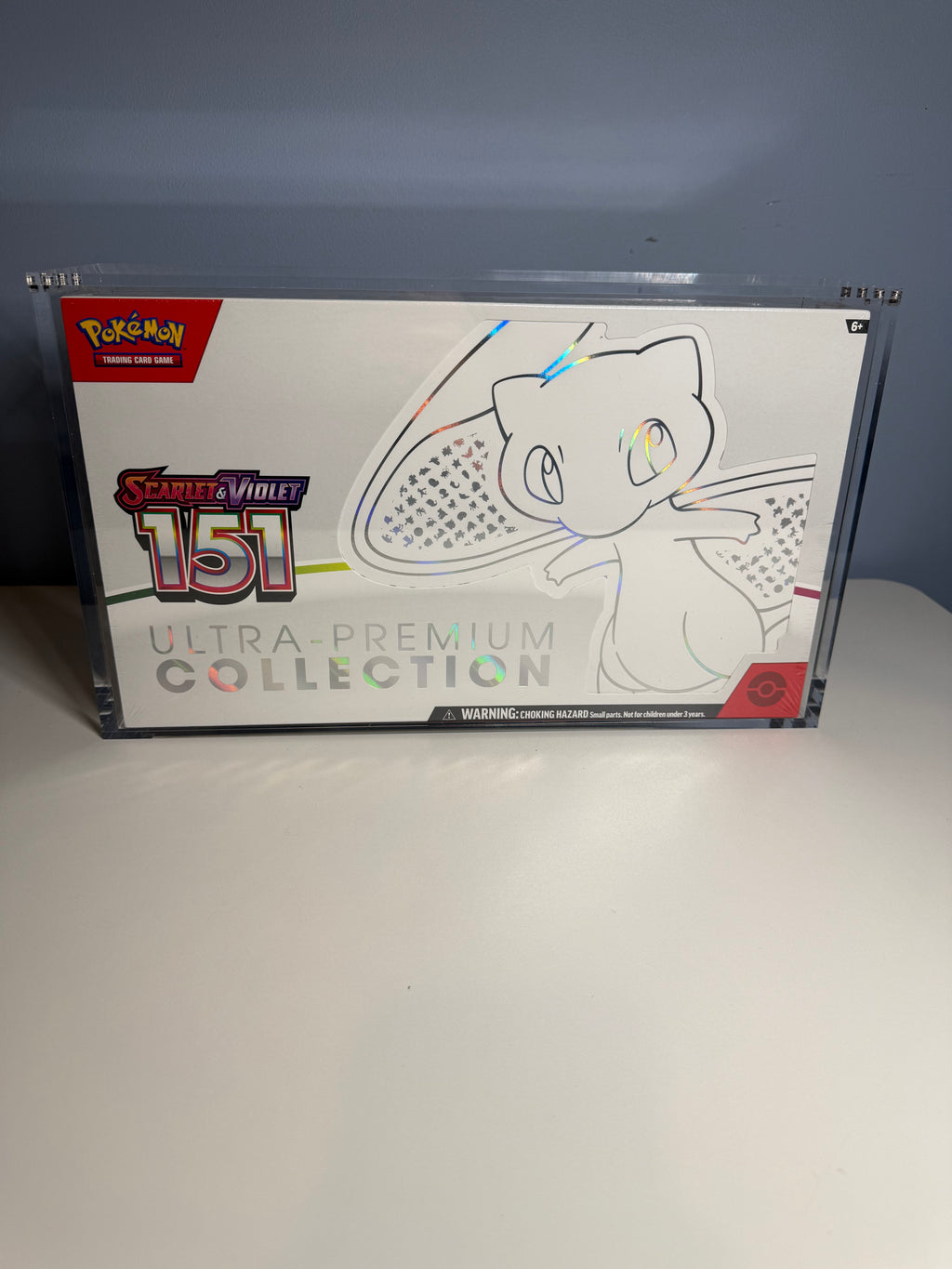 Pokémon Acrylic Case 151 UPC Magnetic Lid