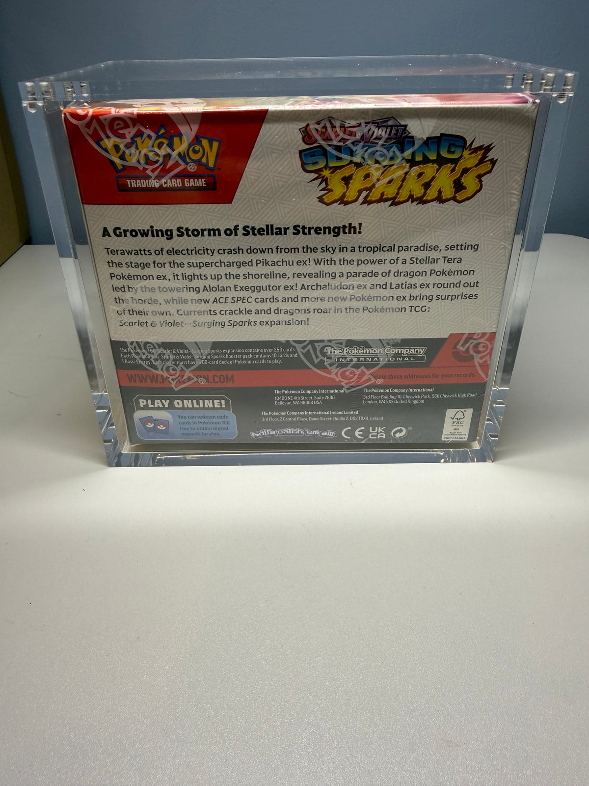 Pokémon: Surging Sparks SV08: Booster Box