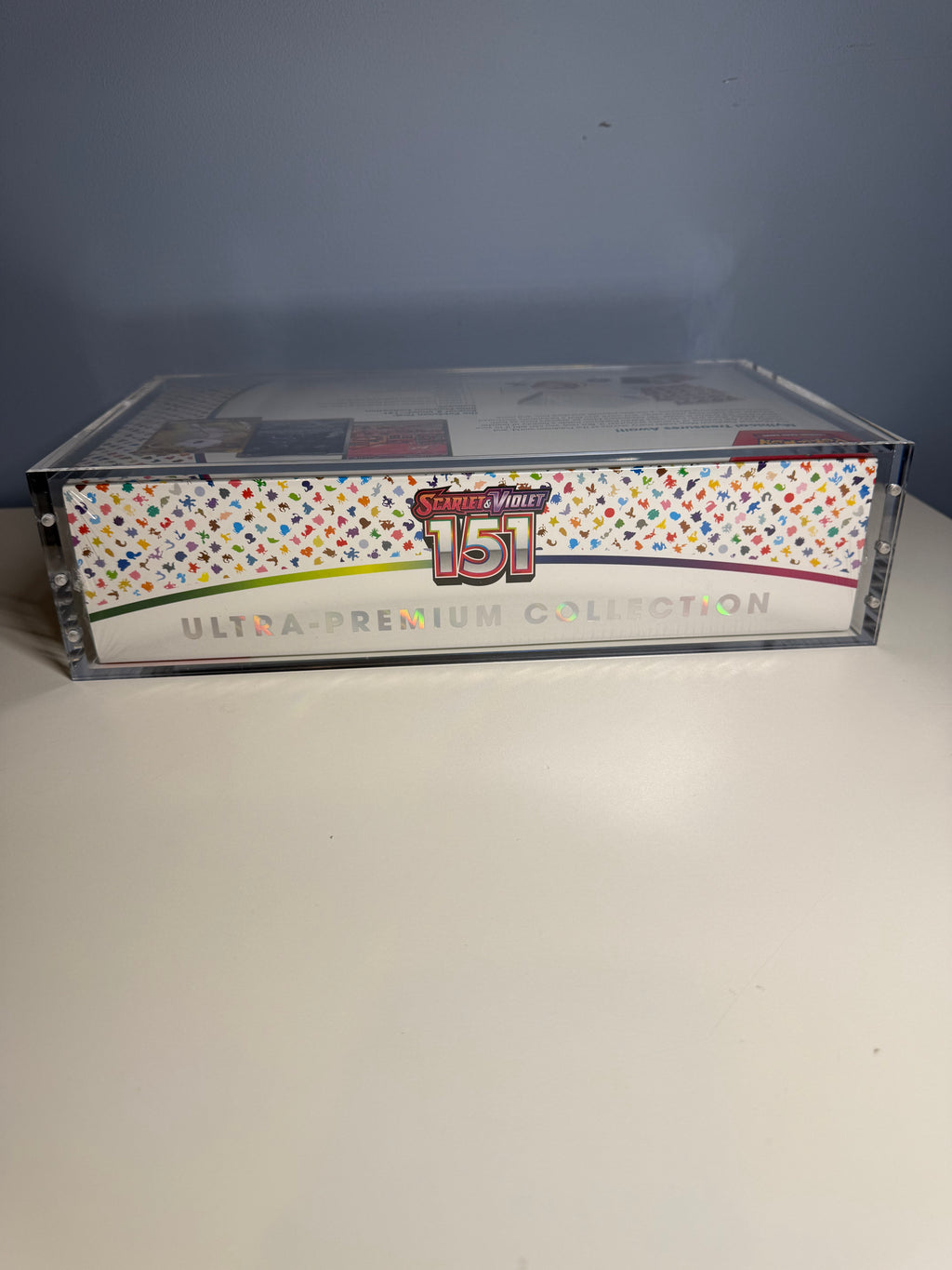 Pokémon Acrylic Case 151 UPC Magnetic Lid
