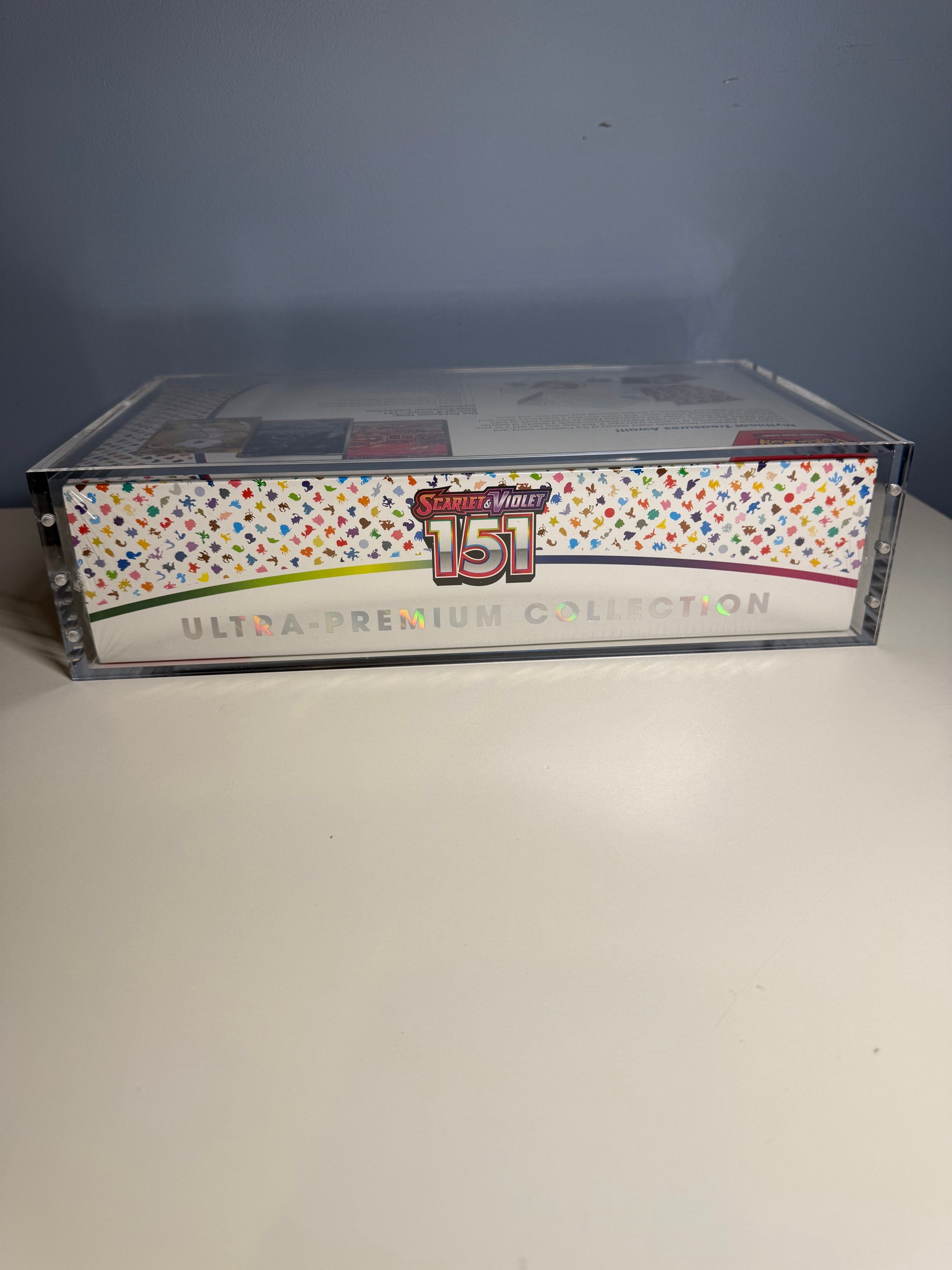 Pokémon Acrylic Case 151 UPC Magnetic Lid