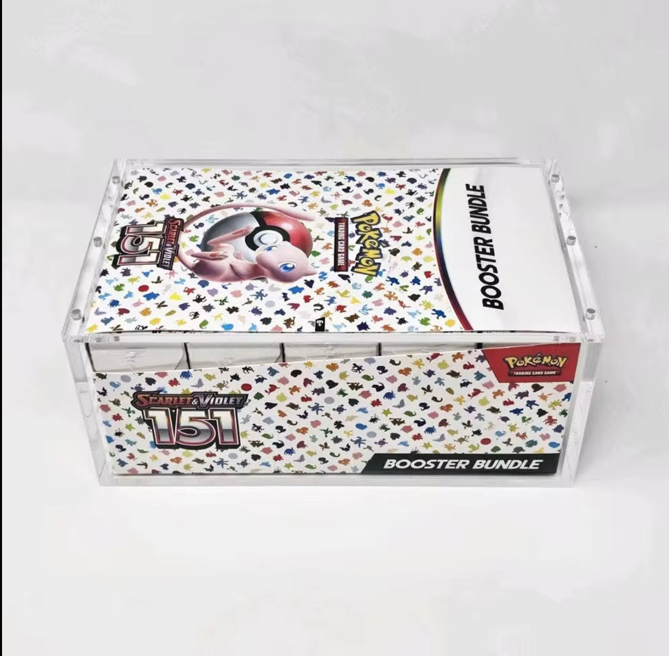 Pokémon Booster Bundle Sealed Case Display Acrylic Case