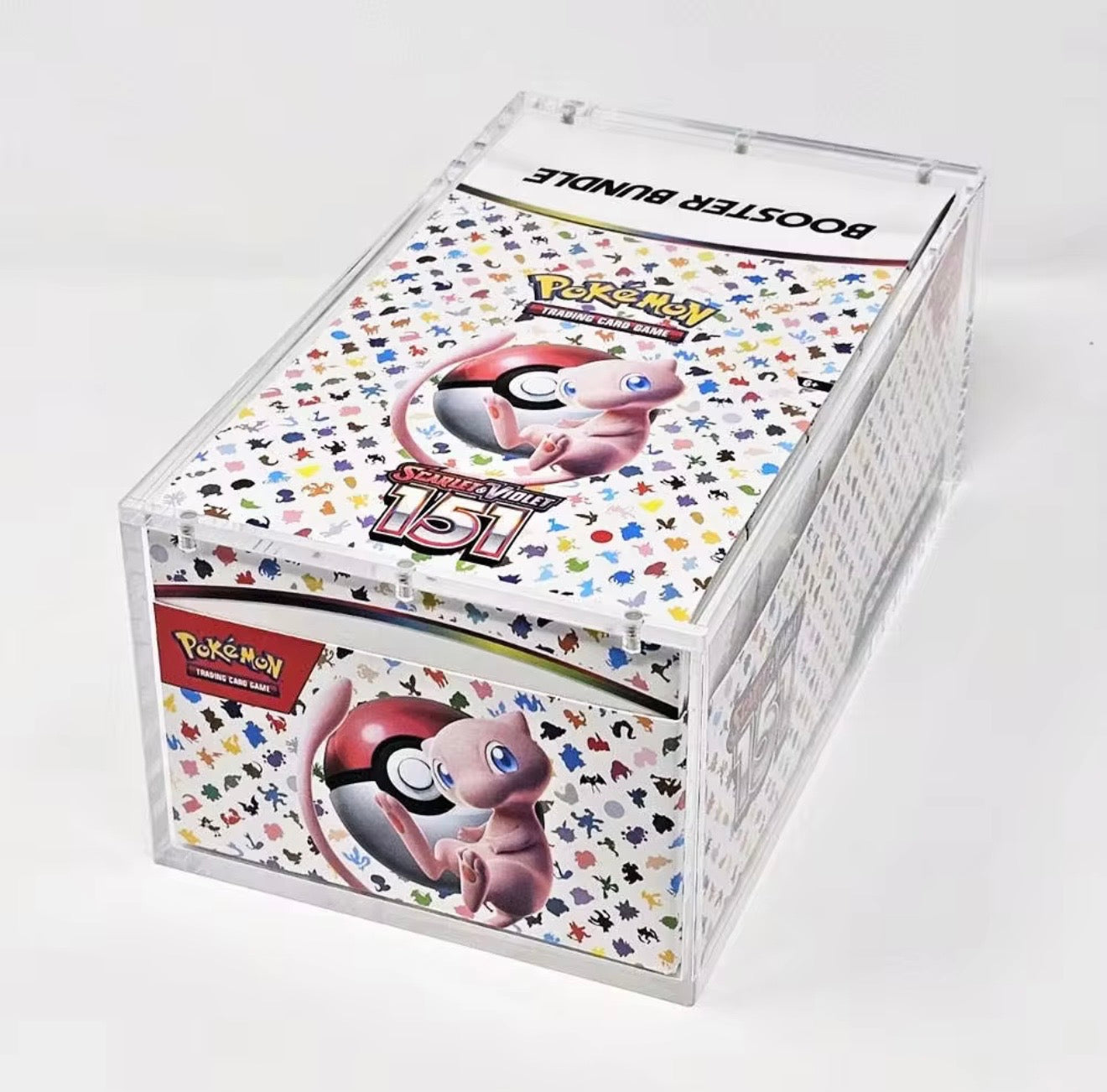 Pokémon Booster Bundle Sealed Case Display Acrylic Case
