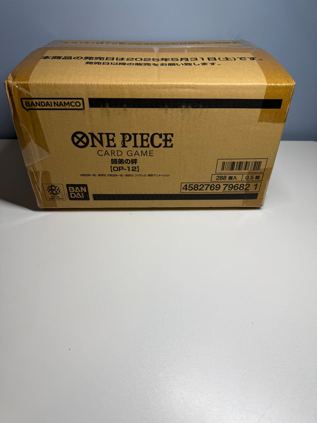 One Piece OP-12 Legacy of the Master Sealed Case (12 Boxes) Japanese