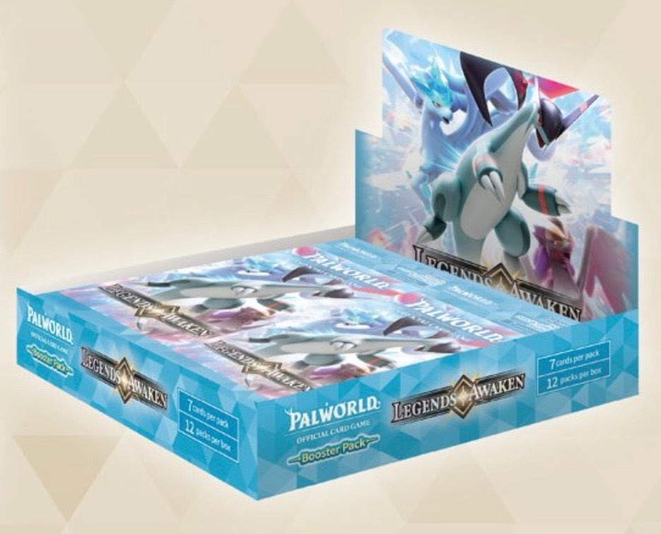 Pre-Order: Palworld OFFICIAL CARD GAME: Legends Awaken BP02 Booster Box (English) OCTOBER 30th