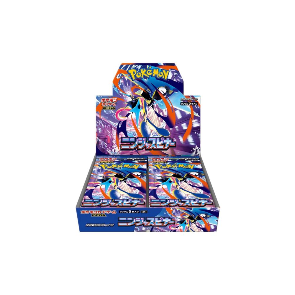 PRE ORDER - Pokémon: Ninja Spinner M4 Booster Box — Mega Evolution Series (Japanese)