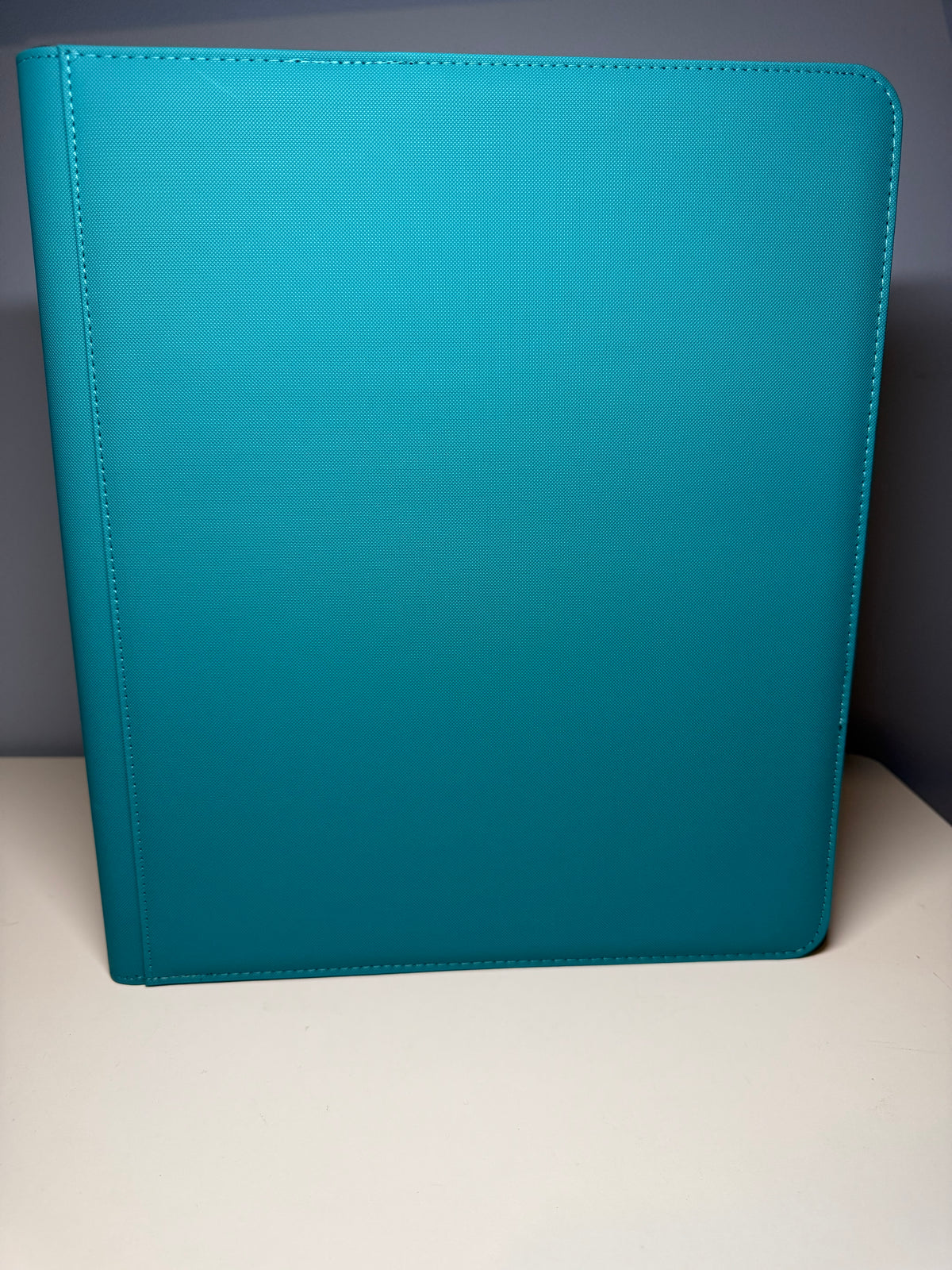Toploader Binder | 9-Pocket Standard Toploader Card Binder | 5 Colors