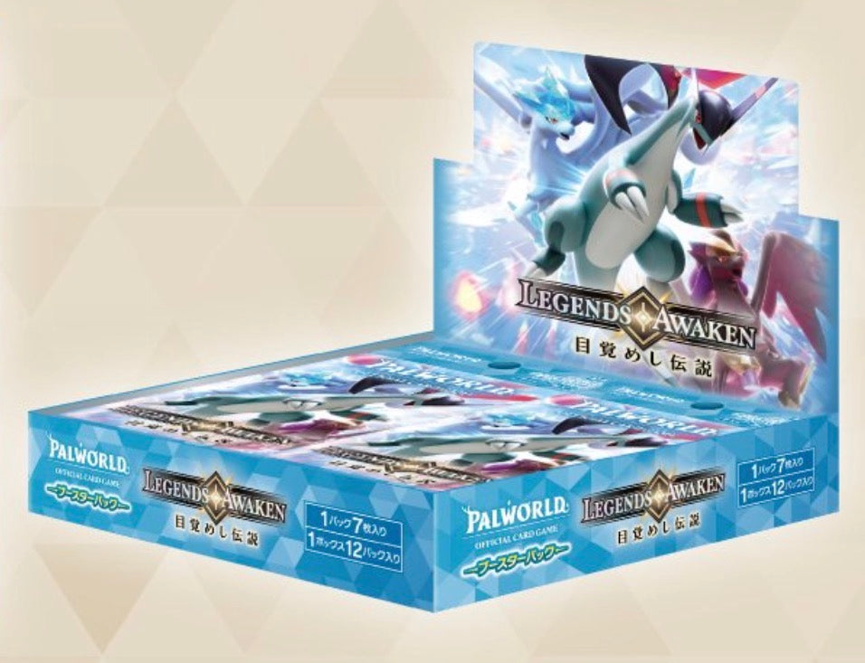 Pre-Order: JAPANESE Palworld OFFICIAL CARD GAME: Legends Awaken BP02 Booster Box (JPN) 🇯🇵 NOVEMBER 6th