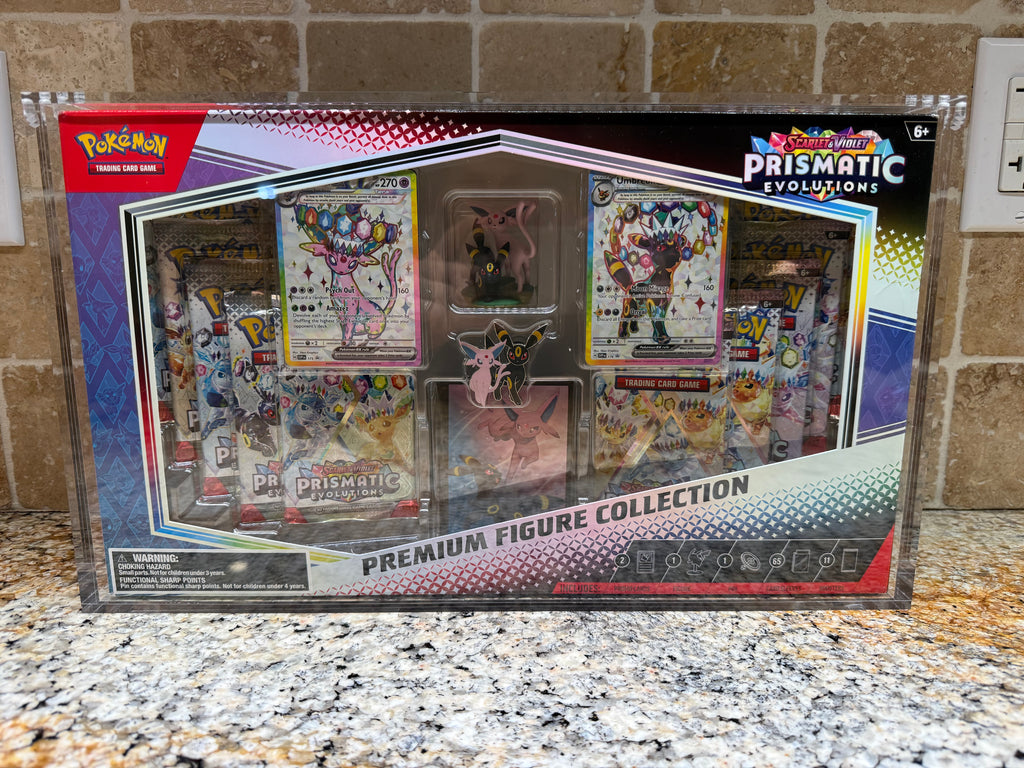 Pokémon Prismatic Figurine Collection Acrylic Case Magnetic Lid