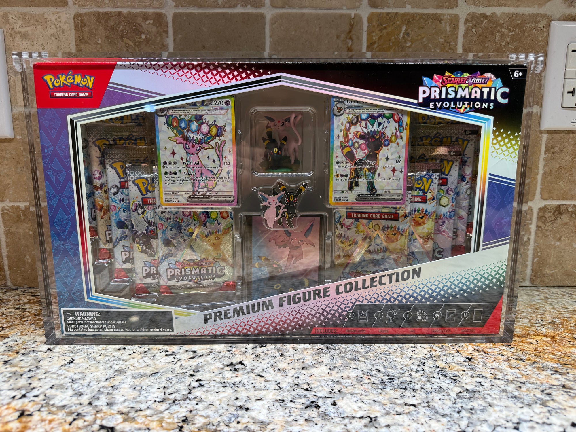 Pokémon Prismatic Figurine Collection Acrylic Case Magnetic Lid