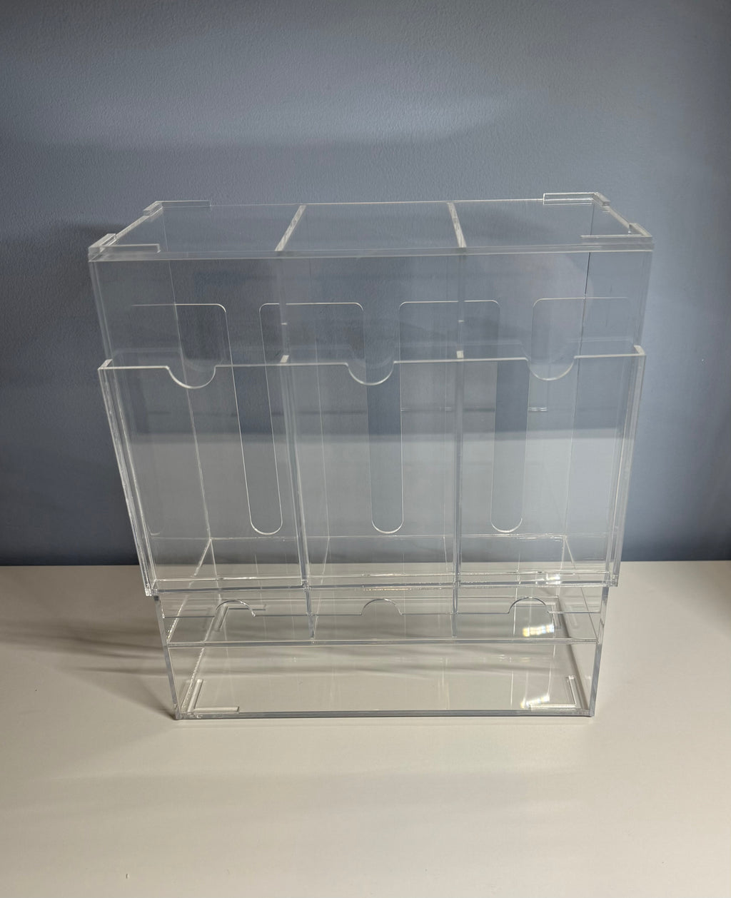 Acrylic 3-Slot Booster Pack Dispenser Display Stand – Pokémon & TCG