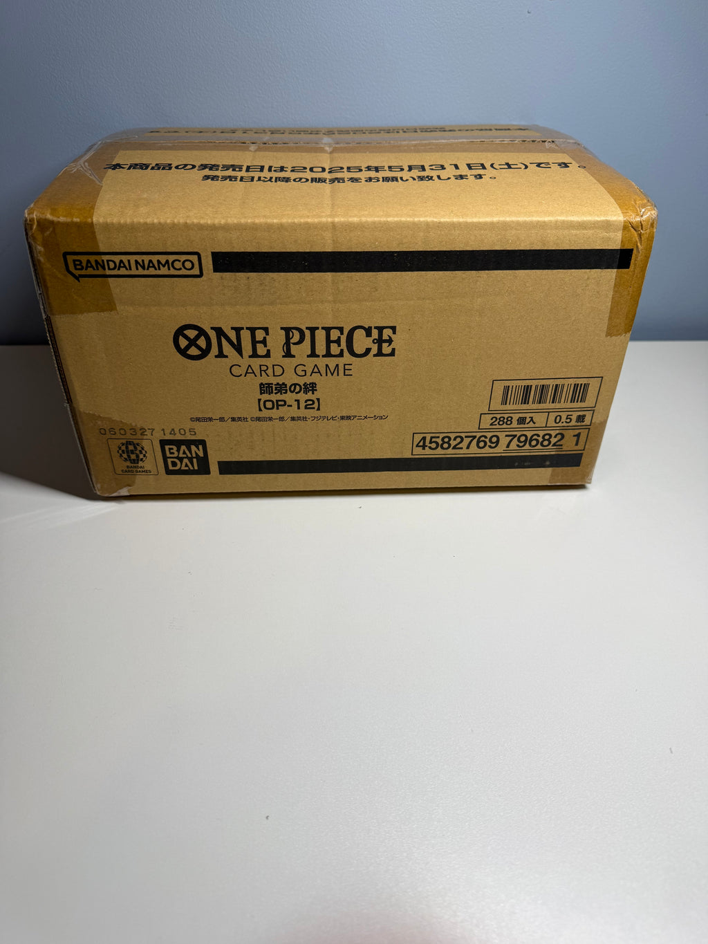 One Piece OP-12 Legacy of the Master Sealed Case (12 Boxes) Japanese