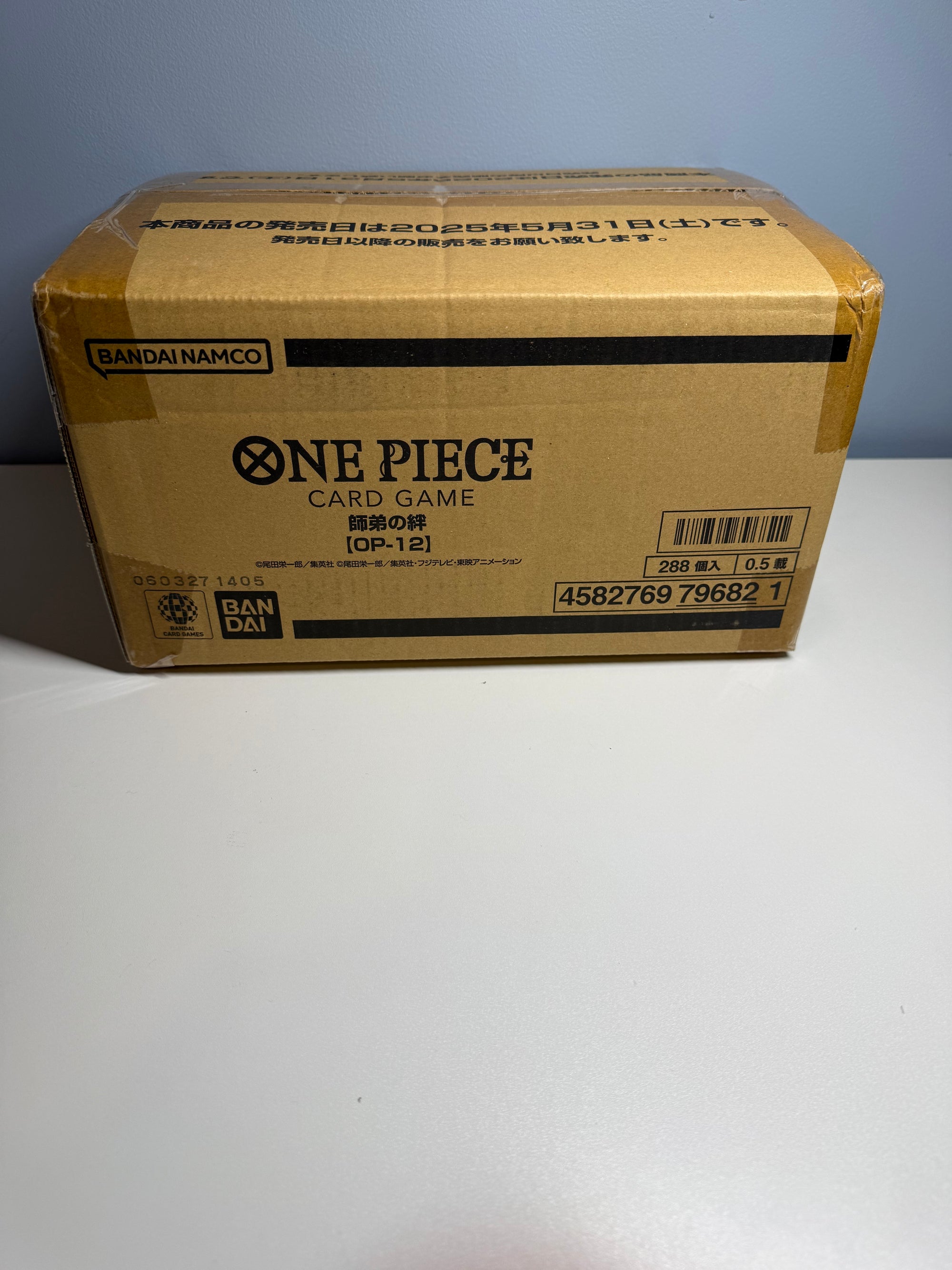 One Piece OP-12 Legacy of the Master Sealed Case (12 Boxes) Japanese