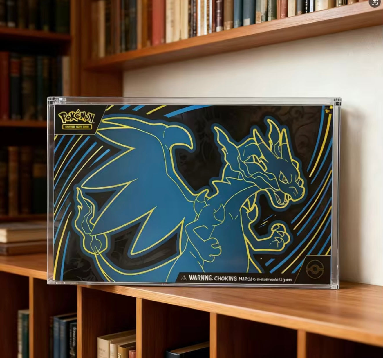COMING SOON – Pokémon Mega Charizard X UPC Acrylic Display Case