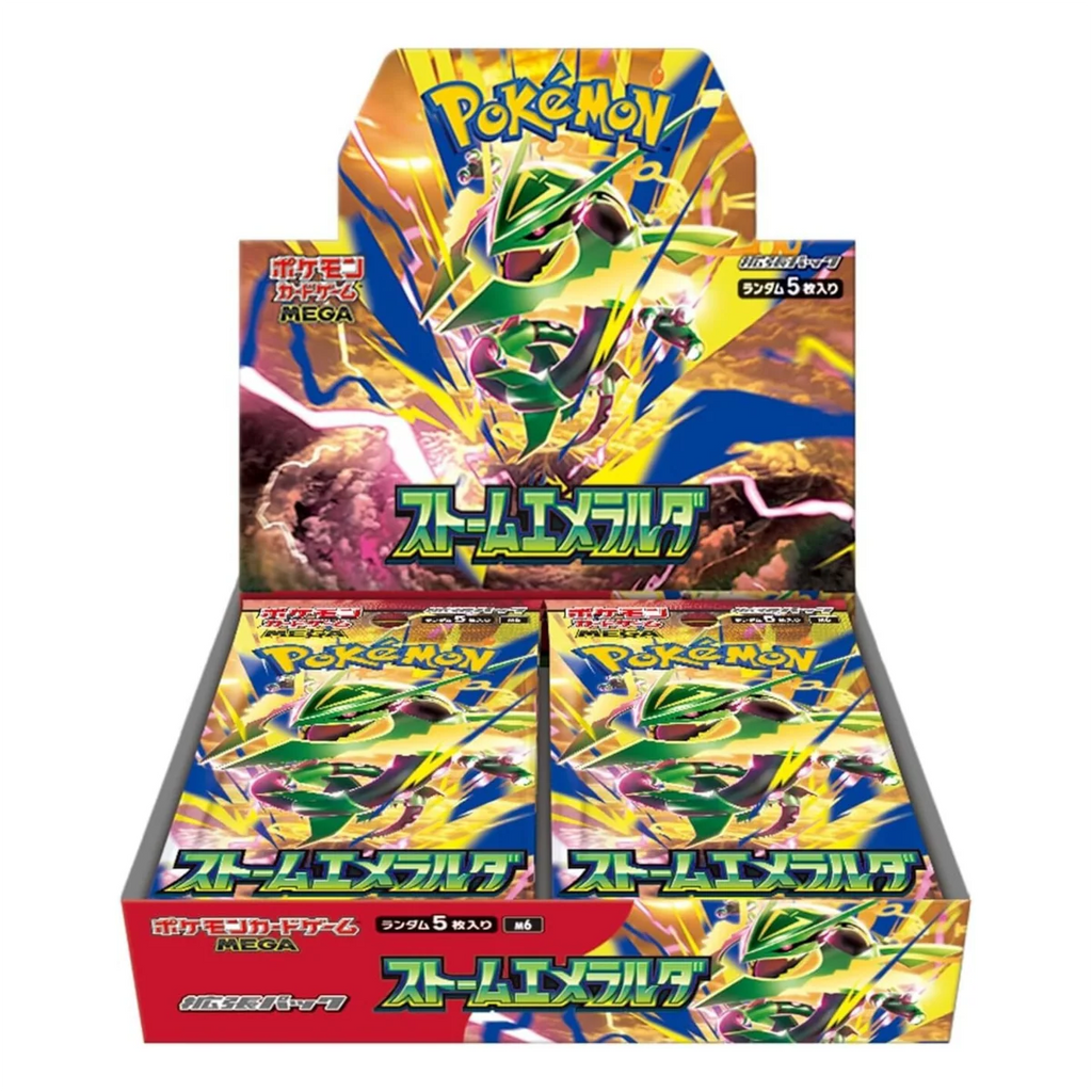 Pokémon Storm Emeralda M6 Booster Box Japanese Pokémon