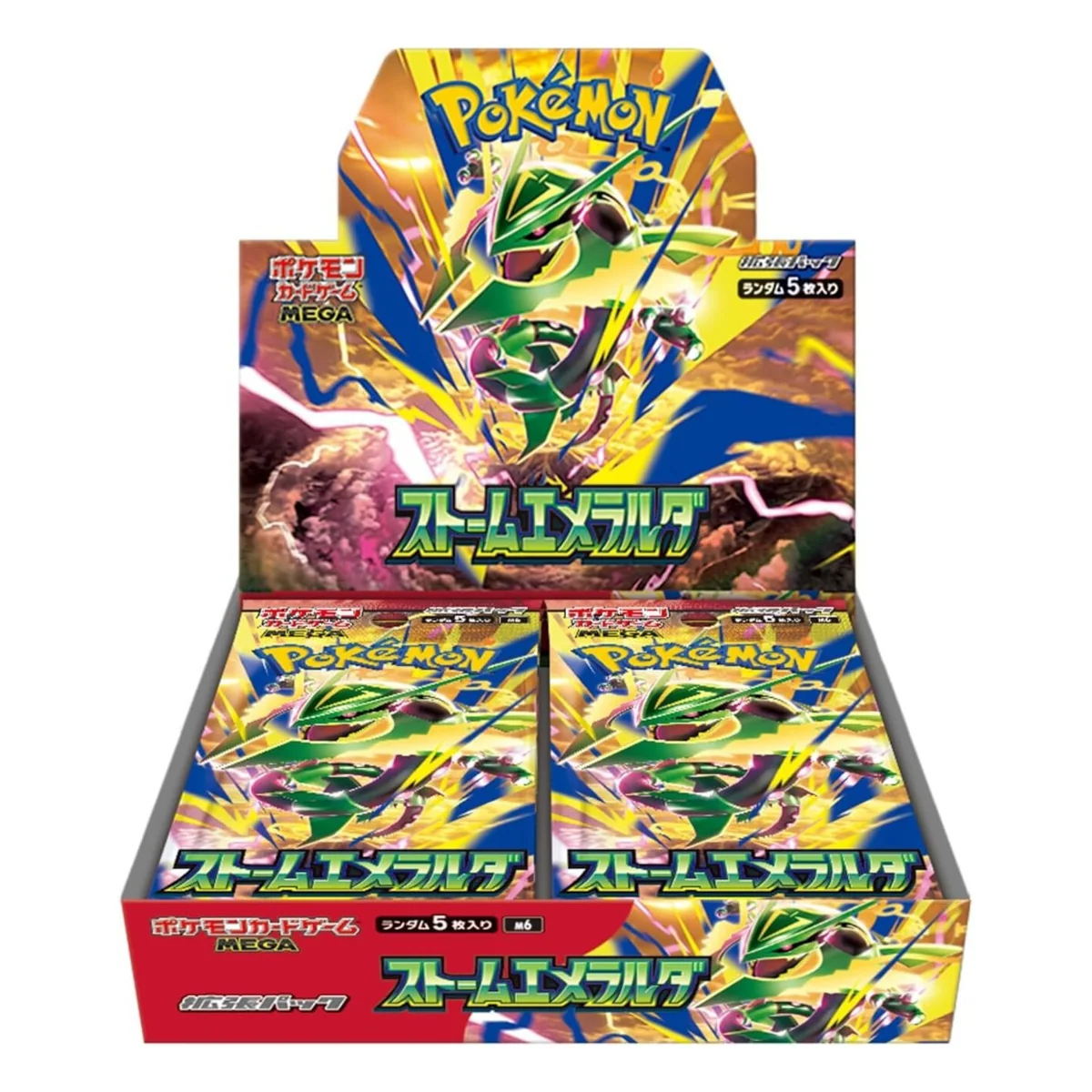 Pokémon Storm Emeralda M6 Booster Box Japanese Pokémon