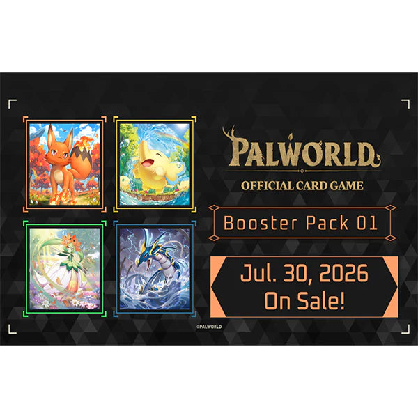 Palworld OFFICIAL CARD GAME: Dawn of Palpagos Booster Box (English) – PREORDER