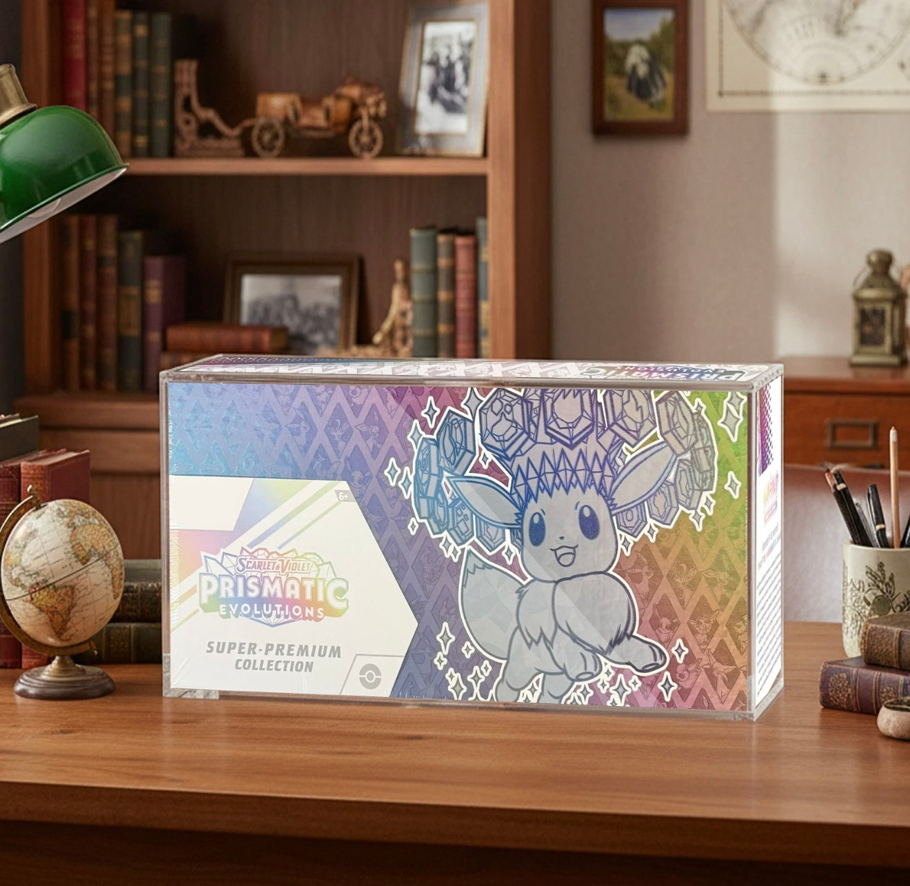 COMING SOON – Pokémon Prismatic Evolutions SPC Acrylic Display Case