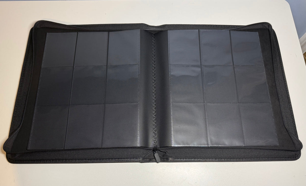 Toploader Binder | 9-Pocket Standard Toploader Card Binder | 5 Colors