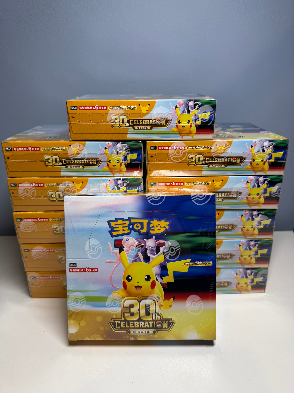 Pokémon 30th Anniversary Celebration Booster Box - Simplified Chinese (CN)