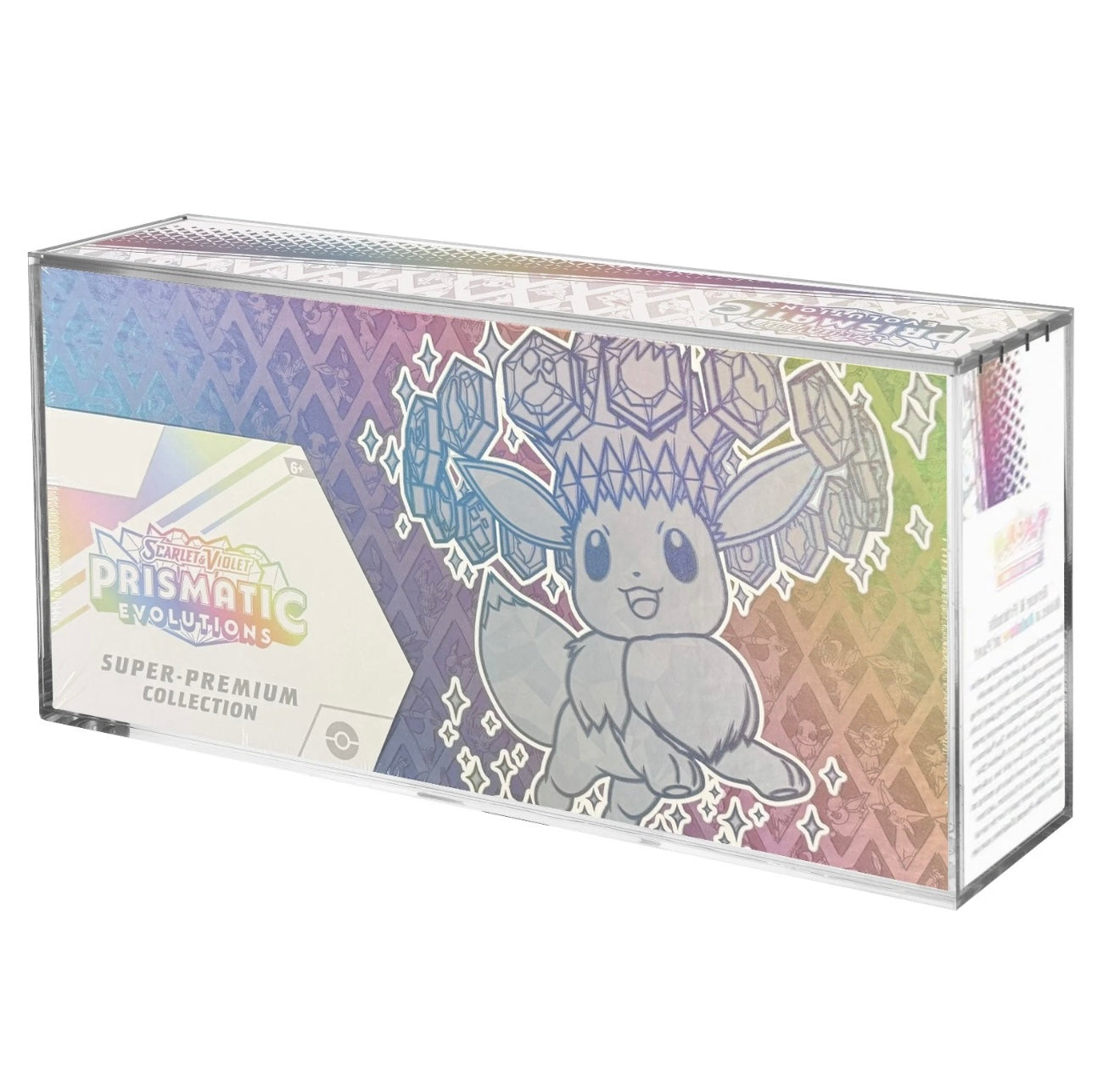 COMING SOON – Pokémon Prismatic Evolutions SPC Acrylic Display Case
