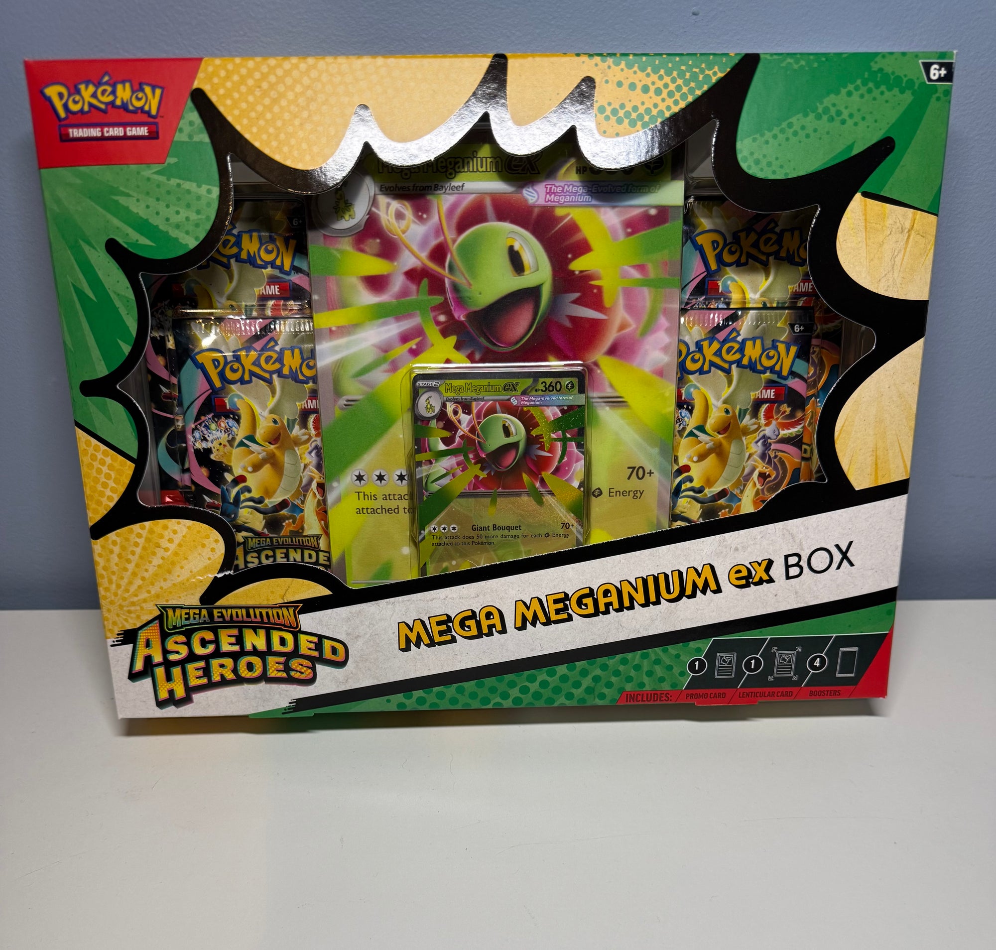 Pokémon TCG: Mega Evolution-Ascended Heroes Mega Meganium ex Box