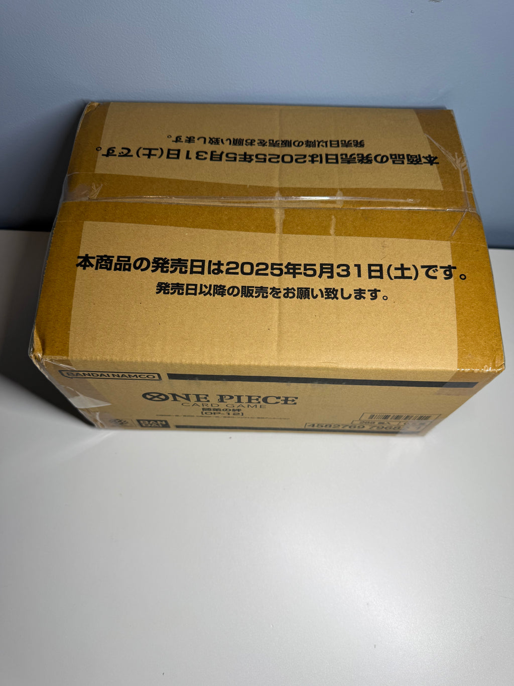 One Piece OP-12 Legacy of the Master Sealed Case (12 Boxes) Japanese