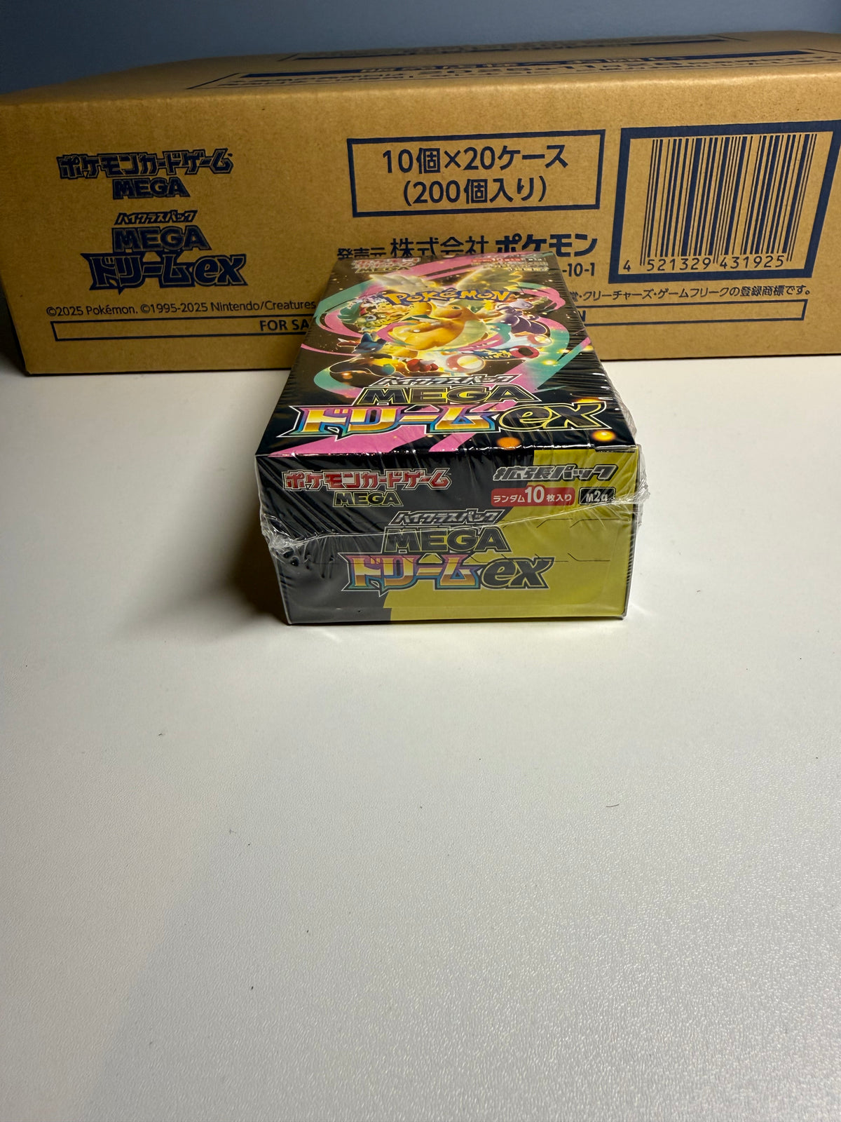 Pokémon: Mega Dream EX M2A Booster Box — Mega Evolution Series (Japanese) — Case Fresh