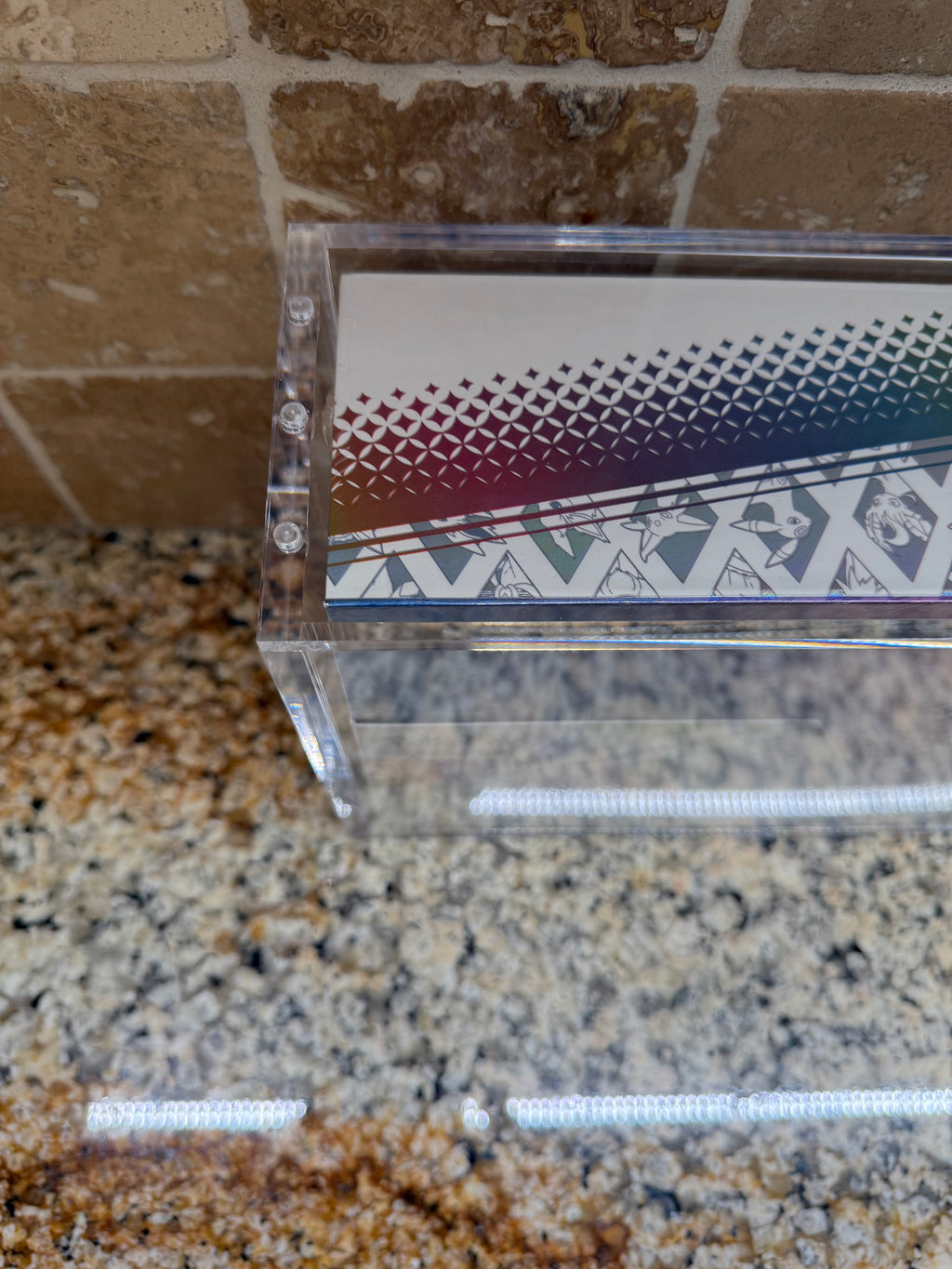 Pokémon Prismatic Evolutions SPC Acrylic Display Case