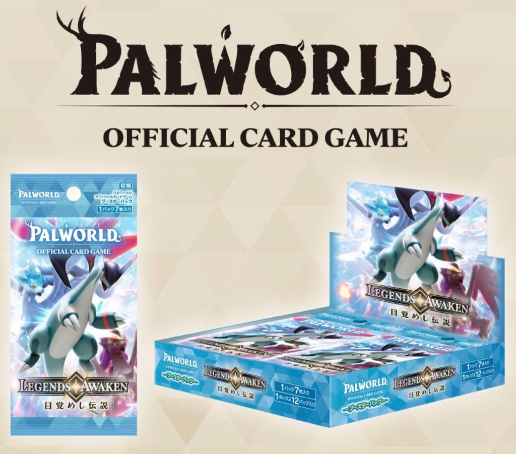 Pre-Order: JAPANESE Palworld OFFICIAL CARD GAME: Legends Awaken BP02 Booster Box (JPN) 🇯🇵 NOVEMBER 6th