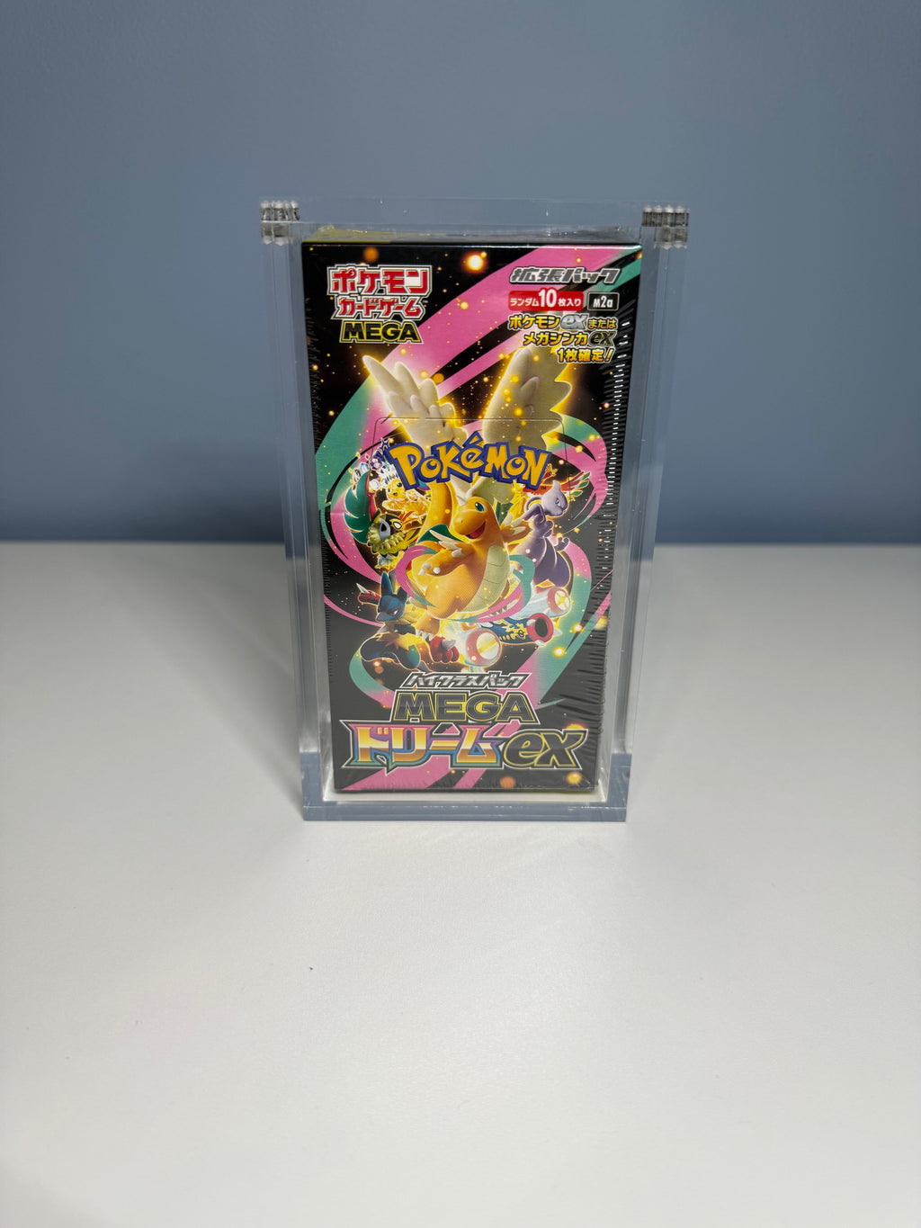 Pokémon Japanese Booster Box Acrylic Case Magnetic (High Class)