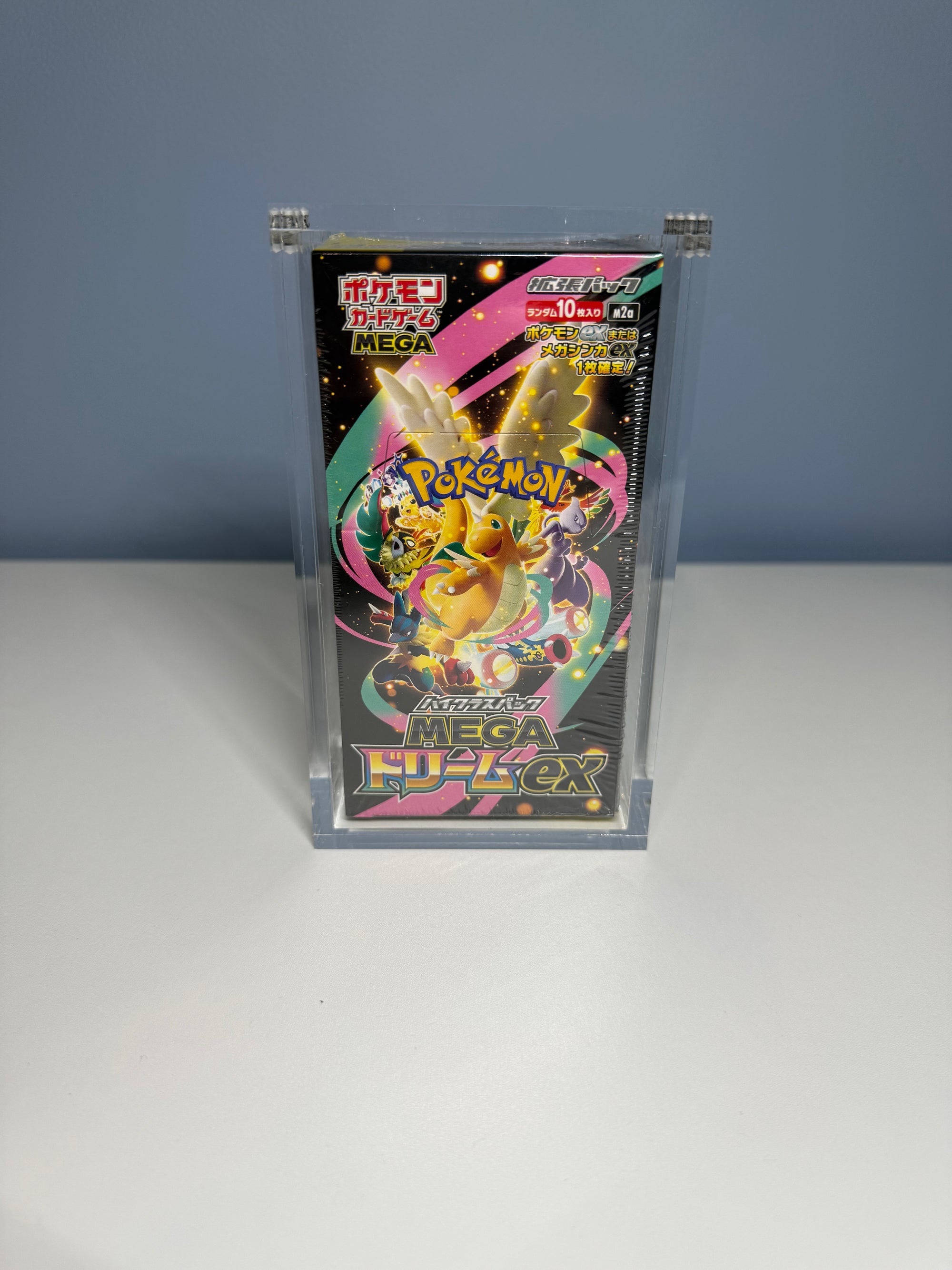 Pokémon Japanese Booster Box Acrylic Case Magnetic (High Class)