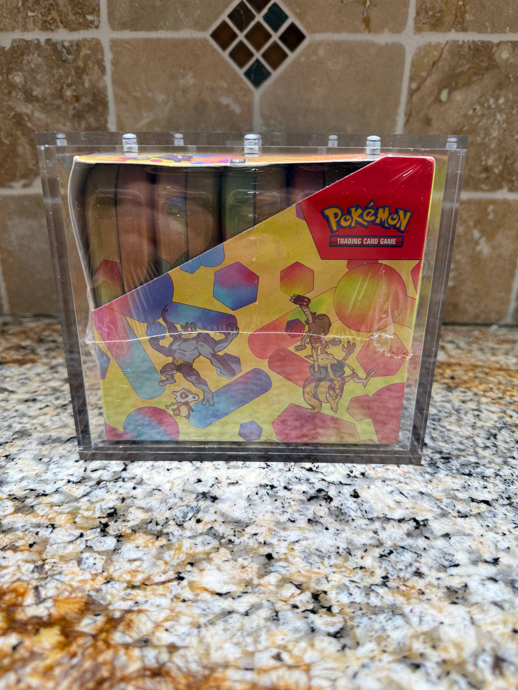 Pokémon 151 Mini Tin Display Acrylic Case Magnetic | 10 Tin Display