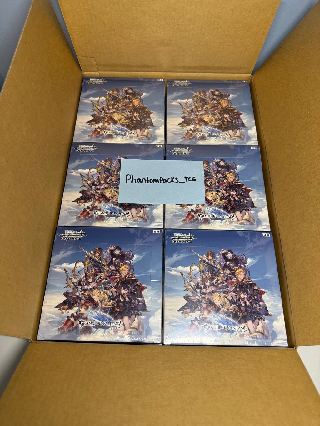 Weiss Schwarz Granblue Fantasy Booster Box (Japanese)