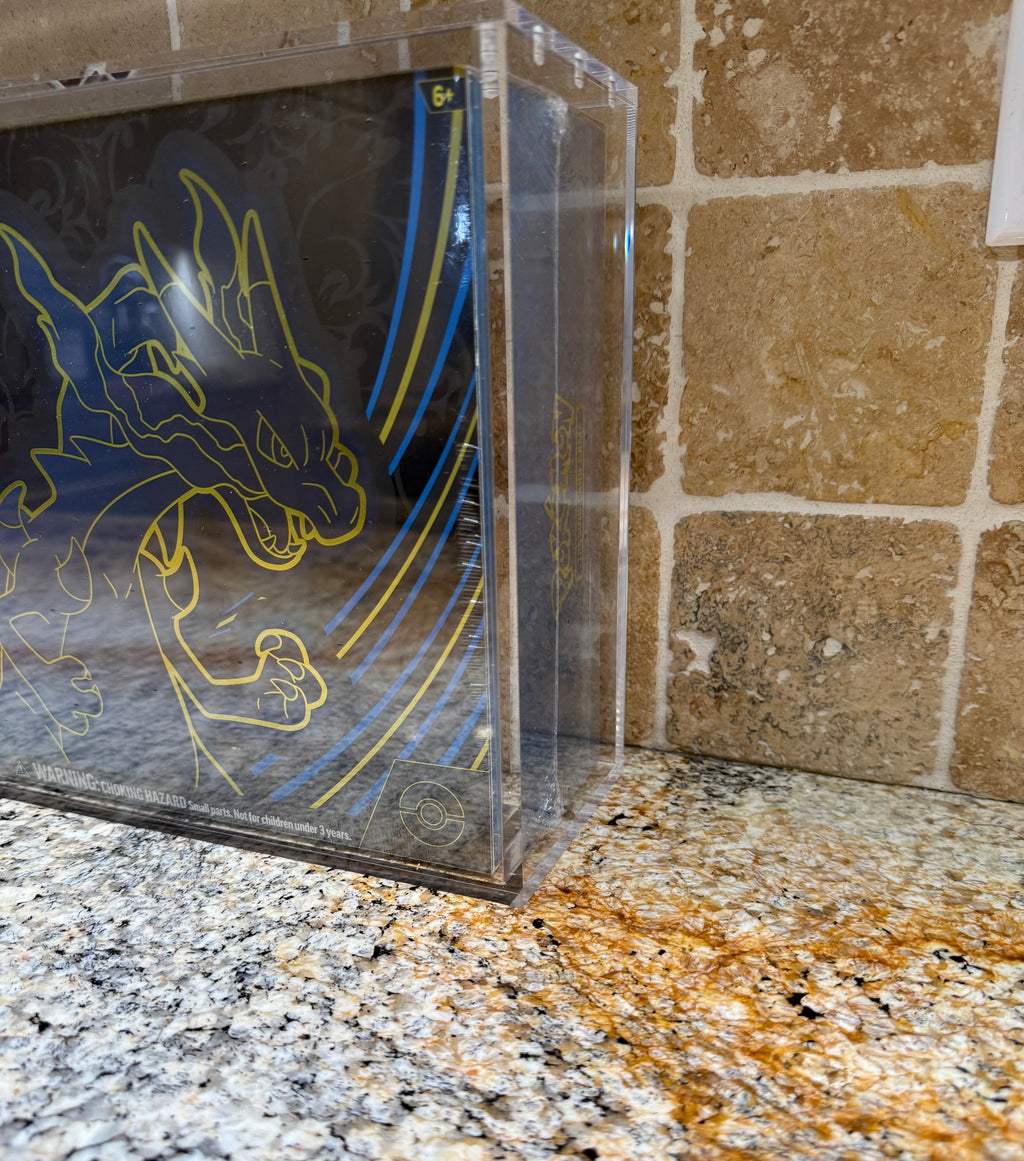 Pokémon Mega Charizard X UPC Acrylic Display Case