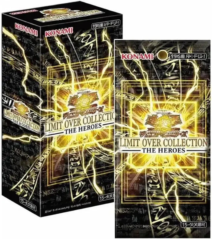 Yu-Gi-Oh! Limit Over Collection – THE HEROES Booster Box (Japanese)
