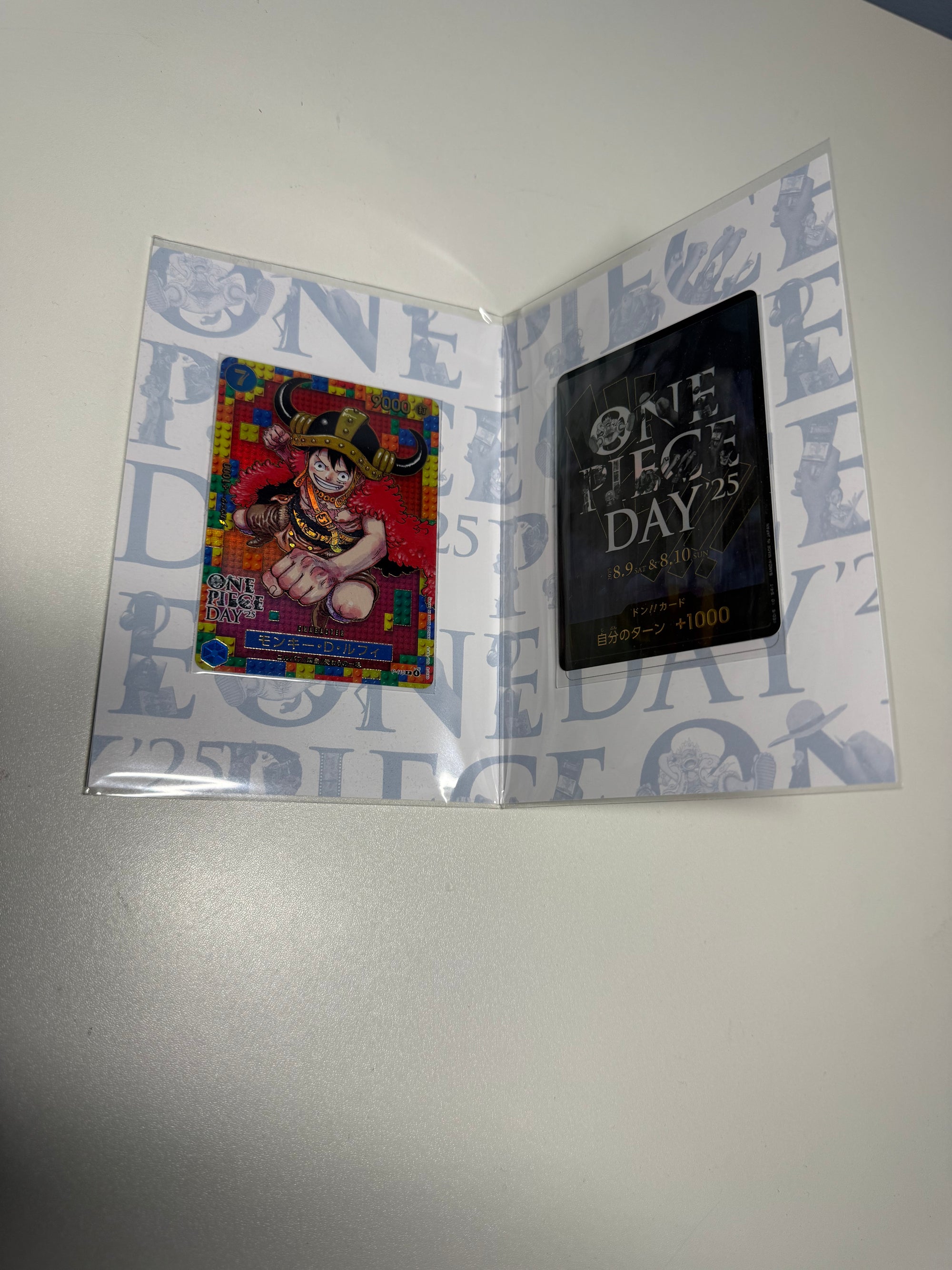 One Piece Day 2025 Promo Set Monkey D. Luffy P-110 Japanese SEALED