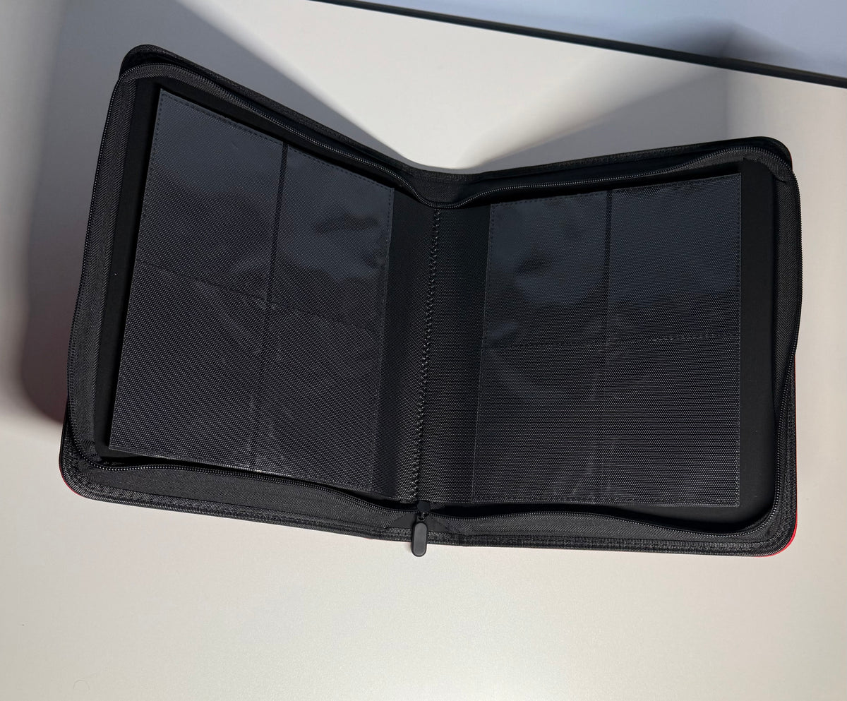 Toploader Binder | 4-Pocket Standard Toploader Card Binder | 6 Colors