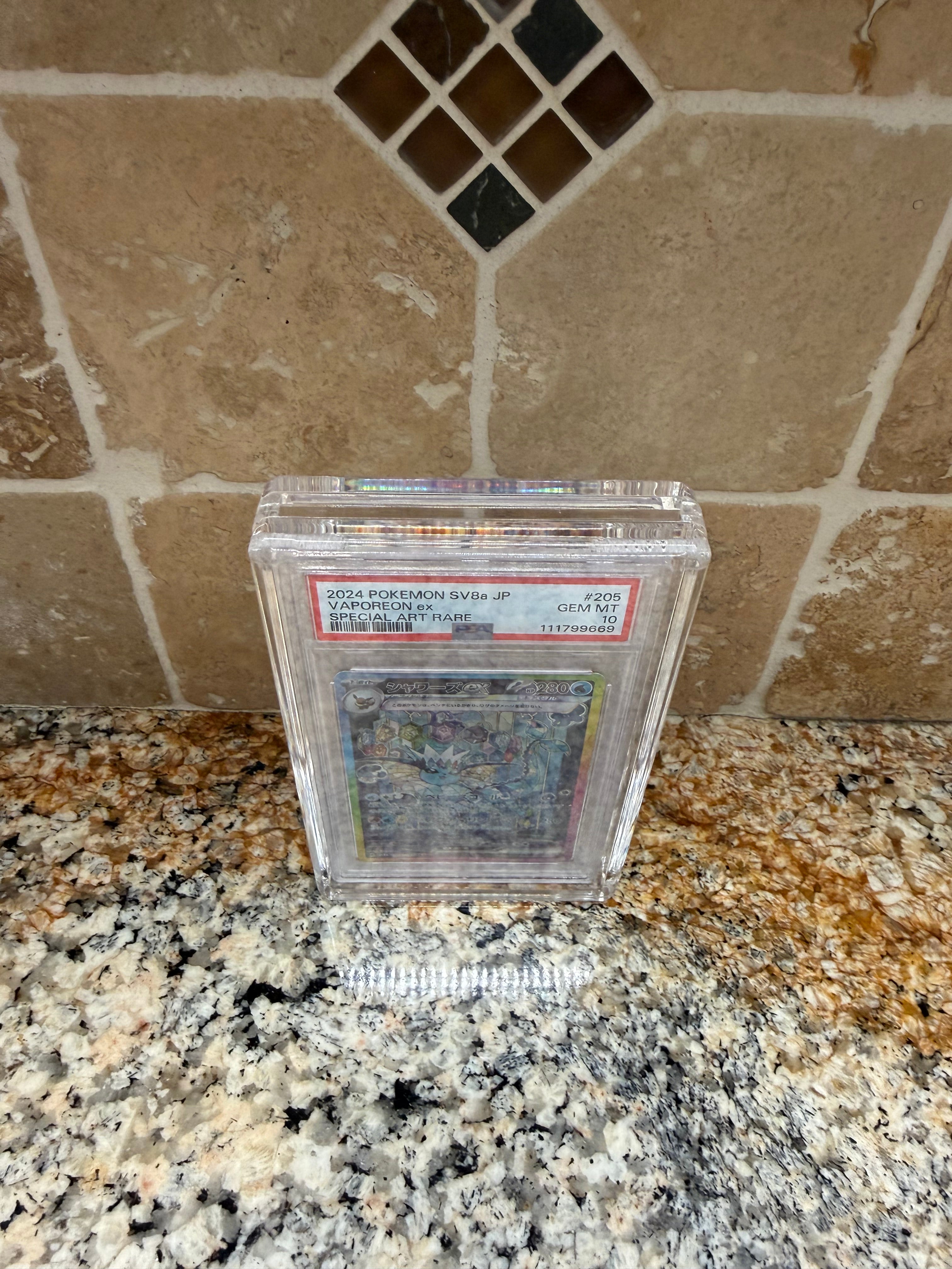 PSA Acrylic Display Case Magnetic Lid – PhantomPacksTCG
