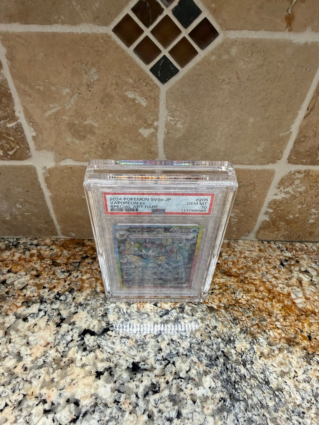 PSA Acrylic Display Case Magnetic Lid