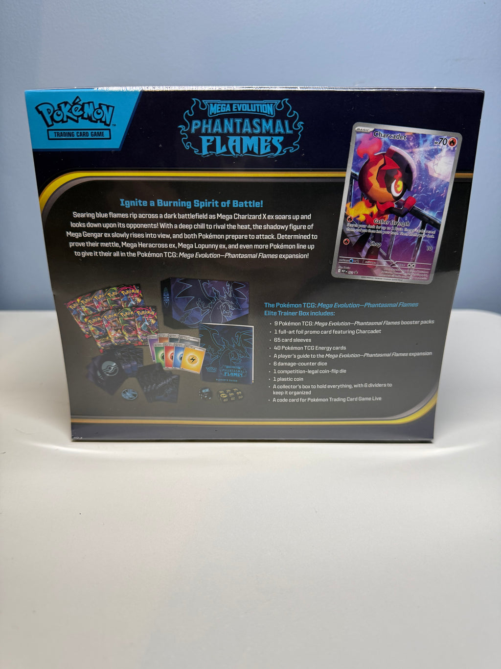 Pokémon: Phantasmal Flames ME02: Elite Trainer Box