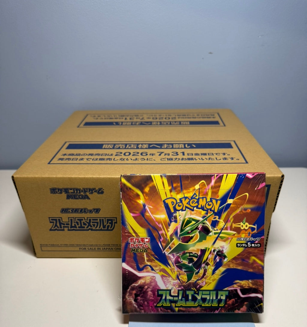Pokémon: Storm Emeralda M6 Booster Box — Mega Evolution Series (Japanese)