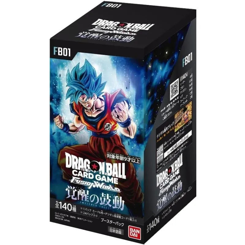 Dragon Ball Super Card Game Fusion World FB01 Awakened Pulse Booster Box Japanese