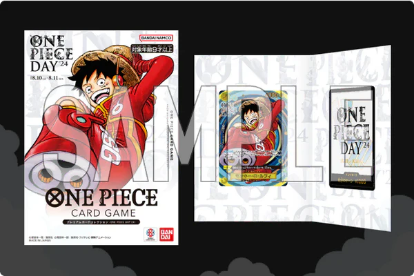 One Piece Day 2024 Promo Set Monkey D. Luffy OP07-109 Japanese SEALED